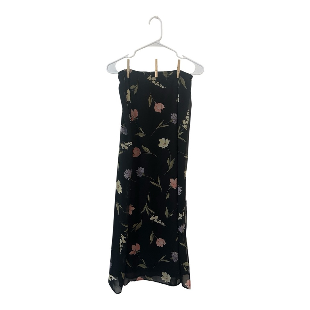 Express Black Floral Dress